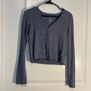 ae cropped long sleeve